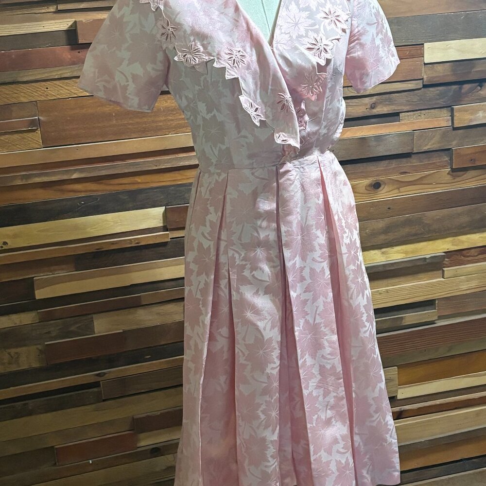 1960's Vintage Pink Dress